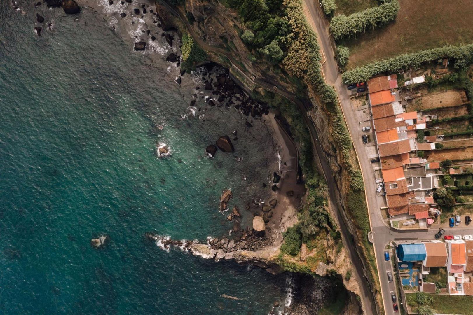 The Blue House Azores Capelas Exterior foto