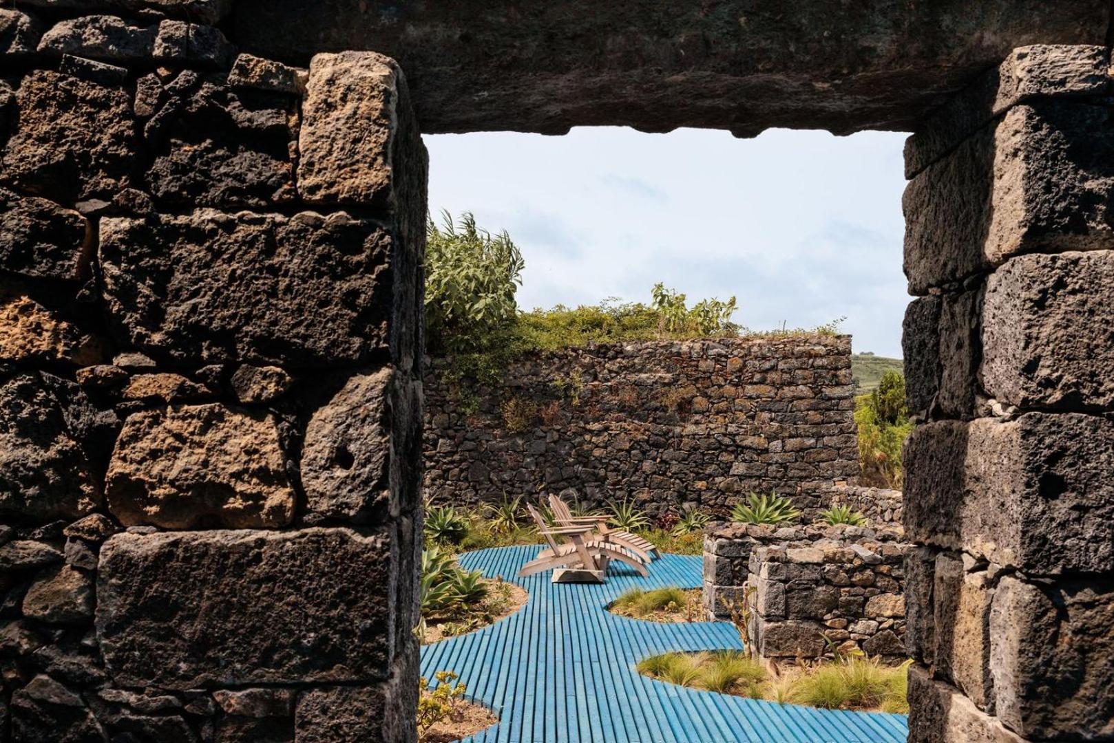 The Blue House Azores Capelas Exterior foto