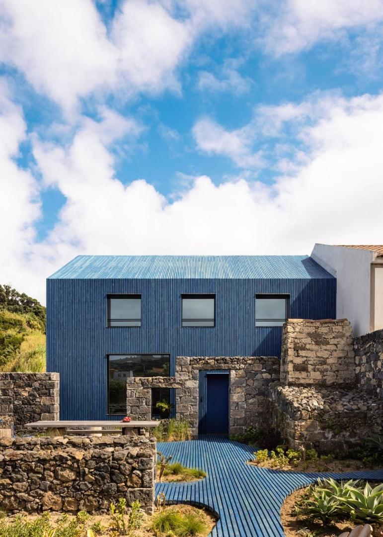 The Blue House Azores Capelas Exterior foto